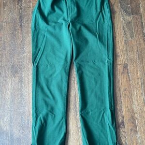 Green dress pants